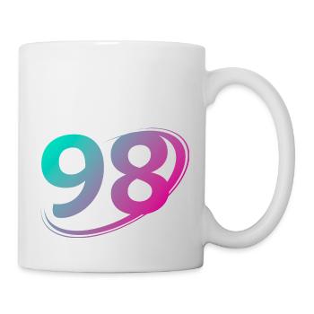Number 98 multicolor - Mug - white - Right