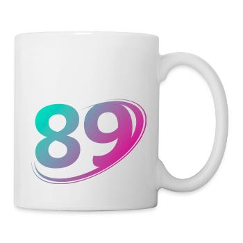 Number 89 multicolor - Mug - white - Right