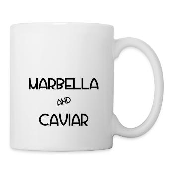 Marbella and Cavian Spain Espana Spanien - Mug - white - Right