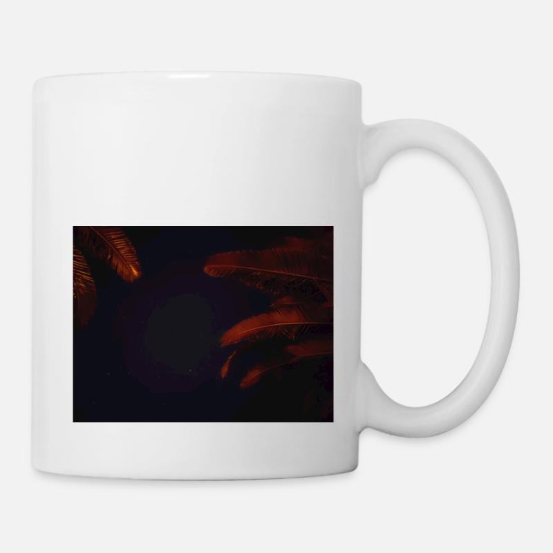 Palmettes - Mug blanc - blanc