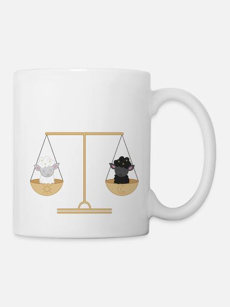 libra - Tasse - Weiß