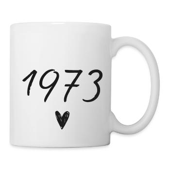 1973 Heart Anniversary - Mug - white - Right