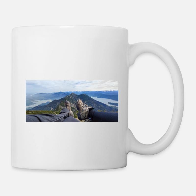 Gipfelstürm - Tasse - Weiß