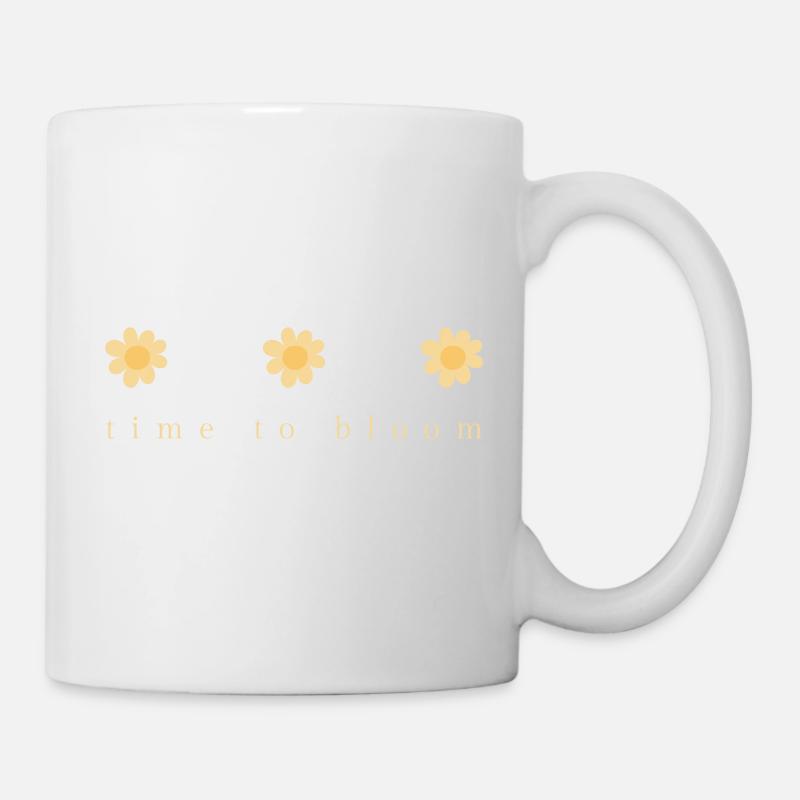 Time to bloom - Mug - white