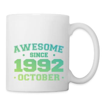 October 1992 - October 1992 Birthday Gift - Mug - white - Right