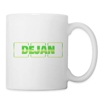 Geschenkidee Dejan - Tasse - Weiß - Rechts