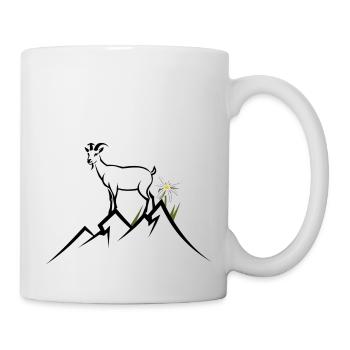 Mountain, Alps - Mug - white - Right