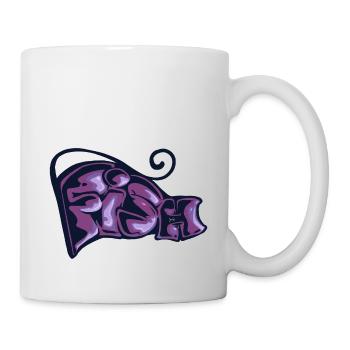 Graff Katze - Tasse - Weiß - Rechts