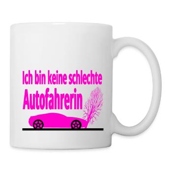 Auto - Tasse - Weiß - Rechts