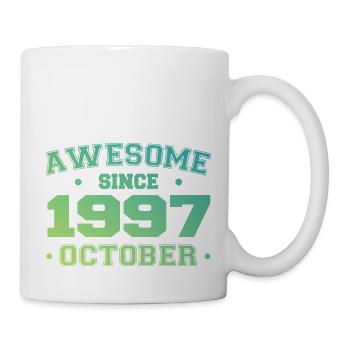 October 1997 - October 1997 Birthday Gift - Mug - white - Right