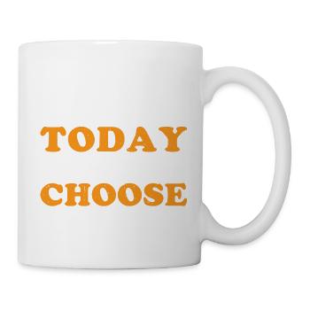 Today I Choose Joy 37 - Tasse - Weiß - Rechts