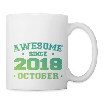 October 2018 - October 2018 Birthday Gift - Mug - white - Right