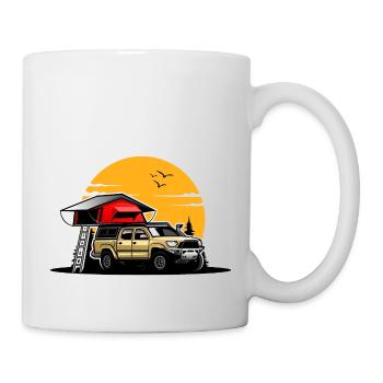 Overlanding Accessories, Overlanding Gear, Offroad - Mug - white - Right