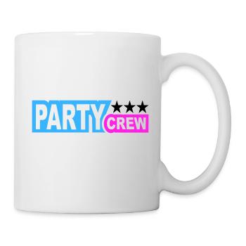 Party Crew Fun Stars Celebrate Team Friends Member - Mug blanc - blanc - Droite