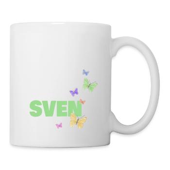 Sven als Sven - Tasse - Weiß - Rechts