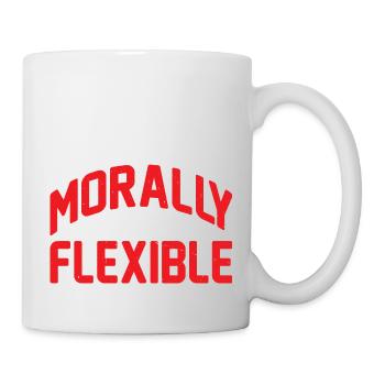 Morally Flexible 5 - Tasse - Weiß - Rechts