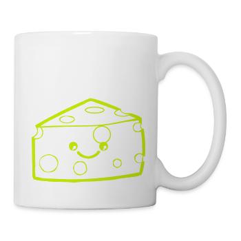 Cheese Smile - Tasse - Weiß - Rechts