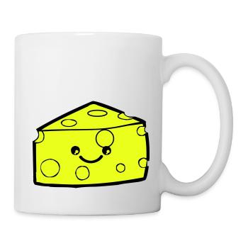 Cheese Smile - Tasse - Weiß - Rechts
