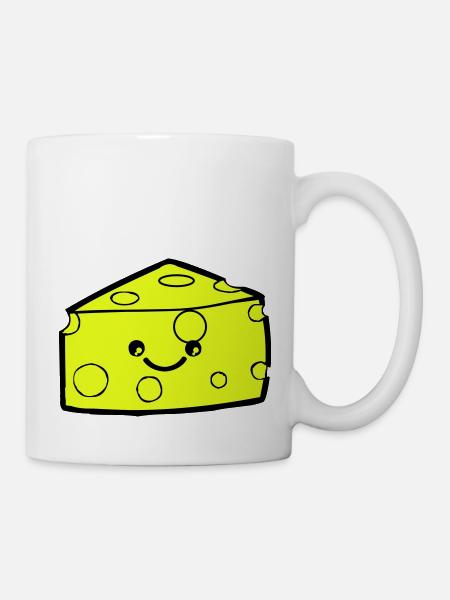 Cheese Smile - Tasse - Weiß