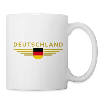 Allemagne T-Shirt Design Fierté et amour de la maison - Mug blanc - blanc - Droite