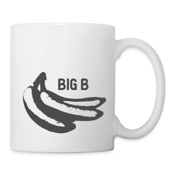 Bananen Stil - BIG B - Tasse - Weiß - Rechts