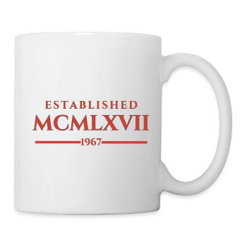 ESTABLISHED MCMLXVII 1967 - Mug - white - Right