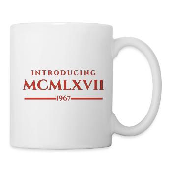 Introducing MCMLXVII 1967 - Mug - white - Right