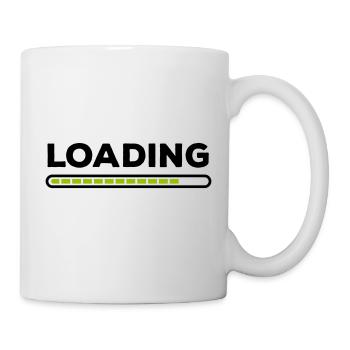 Loading - Tasse - Weiß - Rechts