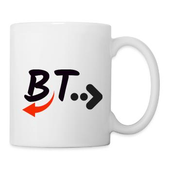 BT. Now ist beginn - Tasse - Weiß - Rechts