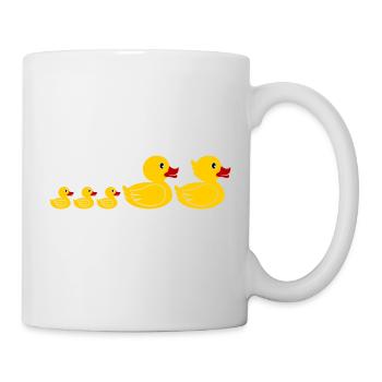 Duck family - Mug - white - Right