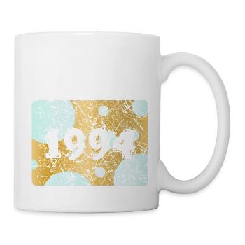 Jahr 1994 - Tasse - Weiß - Rechts