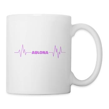 Geschenk für Aulona - Tasse - Weiß - Rechts