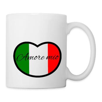 Italia amore mio - Tasse - Weiß - Rechts