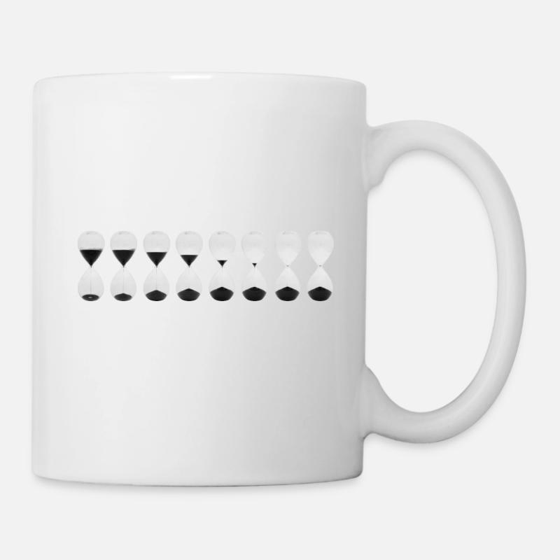 Heure - Mug blanc - blanc