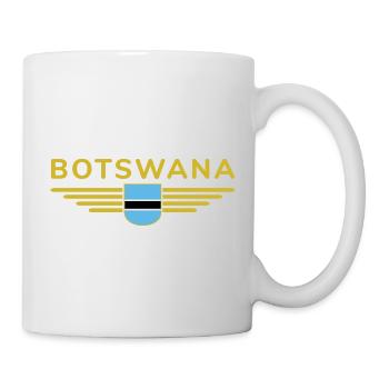 T-shirt Botswana pour les fans - Mug blanc - blanc - Droite