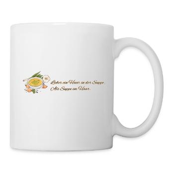 Suppenliebe // Illustration - Tasse - Weiß - Rechts