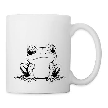 Frog Outlines - Mug - white - Right