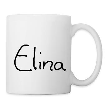 Elina - Tasse - Weiß - Rechts