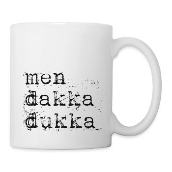 Hommes dakka dukka - Mug blanc - blanc - Droite
