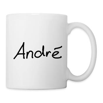 André - Mug blanc - blanc - Droite