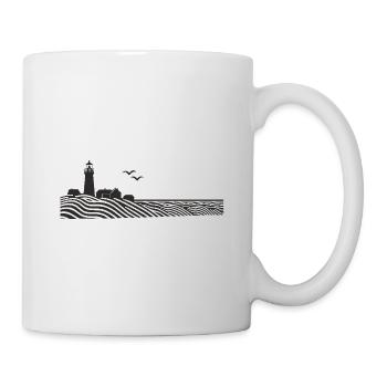 Lighthouses - Mug - white - Right