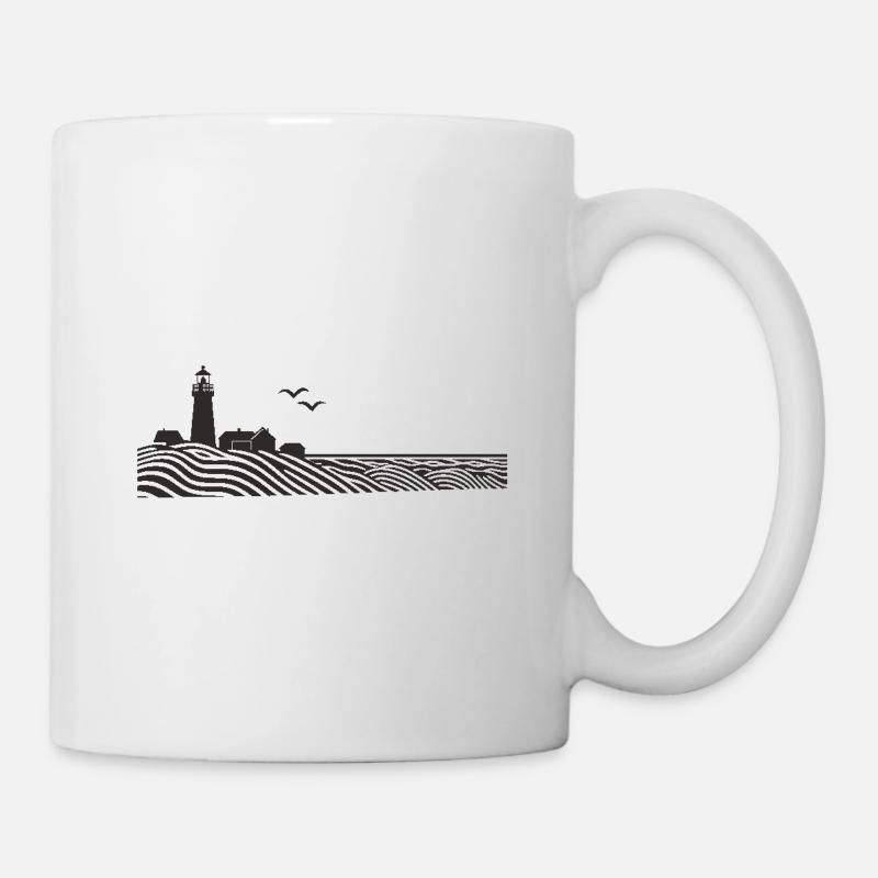 Phares - Mug blanc - blanc