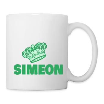 Simeon as a given name - Mug - white - Right