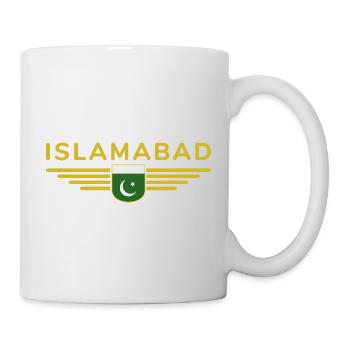 Islamabad Design – Style de la capitale - Mug blanc - blanc - Droite