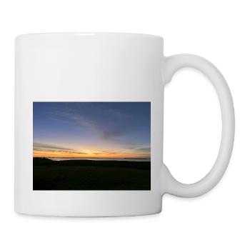 Sonnenaufgang - Tasse - Weiß - Rechts