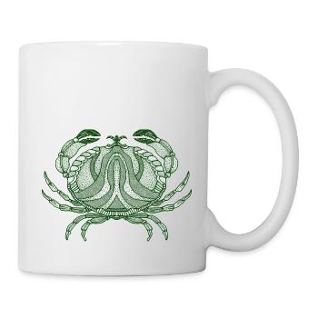 Krebs - Tasse - Weiß - Rechts