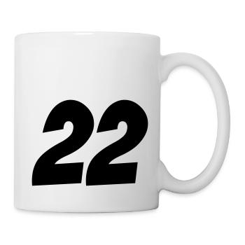 22 - Tasse - Weiß - Rechts