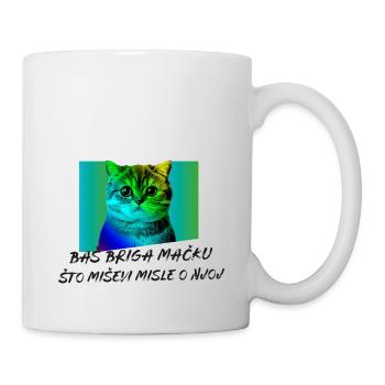 BASS BRIGA MACKU - Tasse - Weiß - Rechts