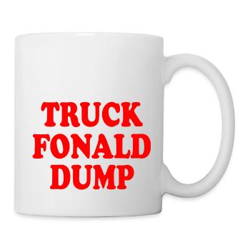truck fonald dump - Mug - white - Right
