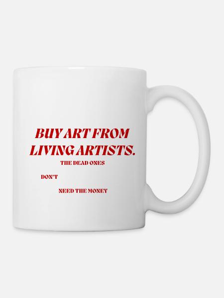 Bylas Designkunst - Tasse - Weiß